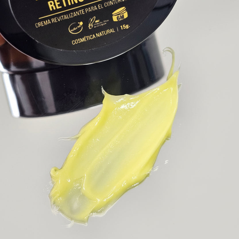Crema Contorno Ojos - Retinol + Cafeína - 15g