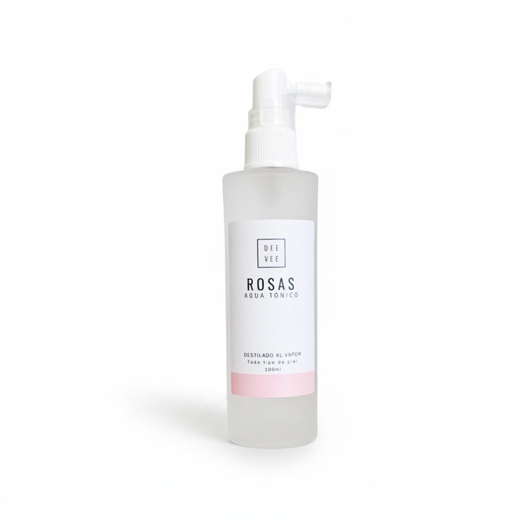 Agua de Rosas Natural - Hidratante & Calmante - 100ml