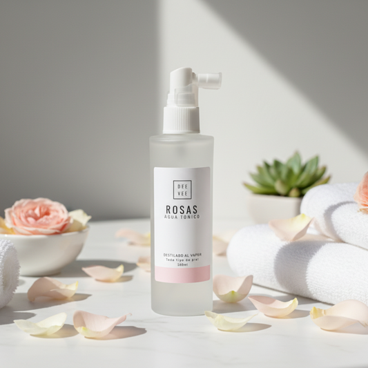 Agua de Rosas Natural - Hidratante & Calmante