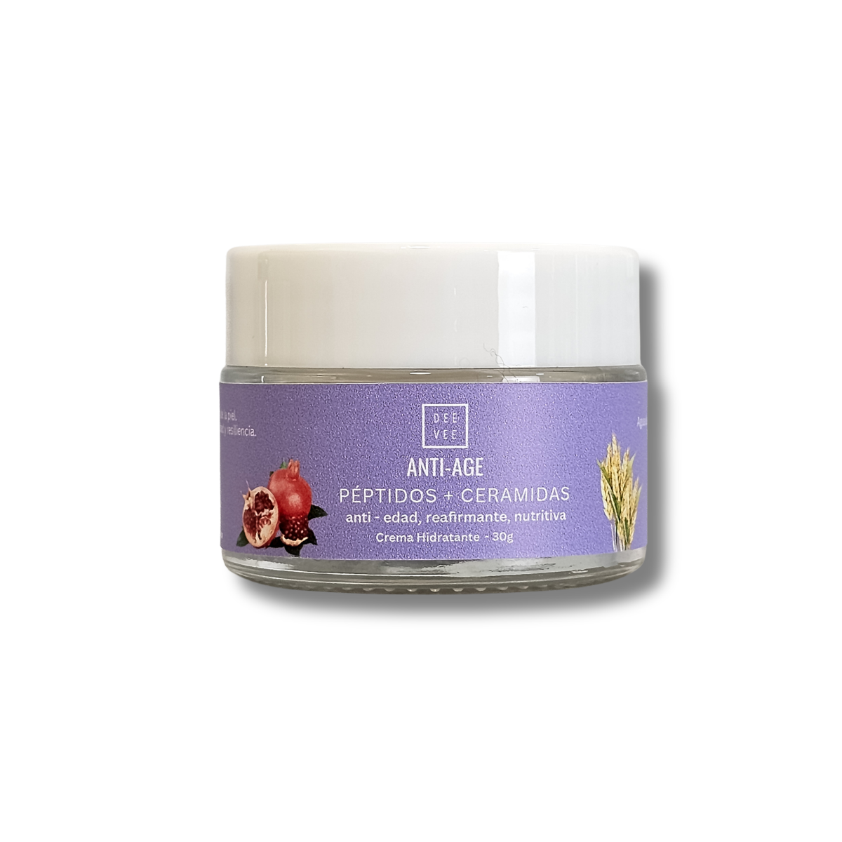 Crema Anti-Age - Reafirmante con Péptidos y Ceramidas - 30g