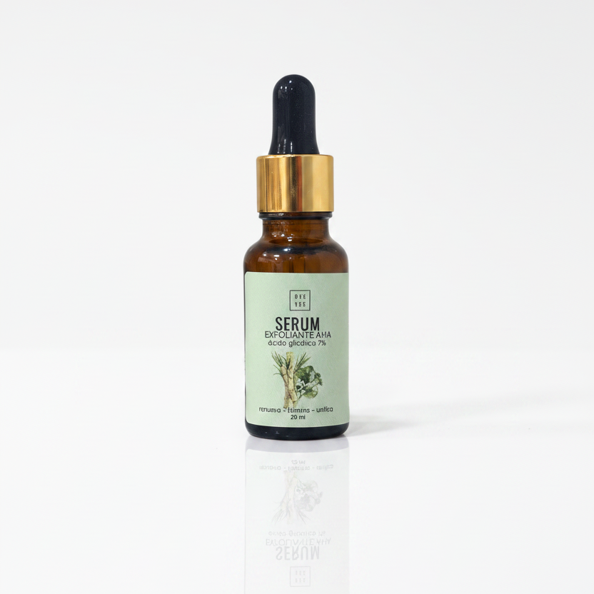 Serum Exfoliante AHA (Glicólico 7%) - 20ml.