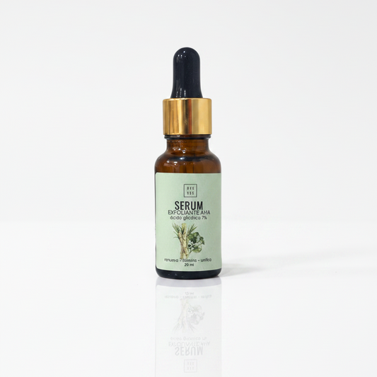 Serum Exfoliante AHA (Glicólico 7%) - 20ml.