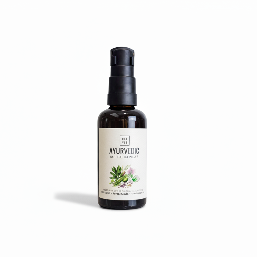 Aceite Capilar Ayurvédico - Fusión de 20 Aceites -45ml