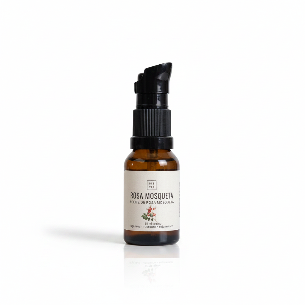 Aceite de Rosa Mosqueta - Puro y Prensado en Frío - 15ml