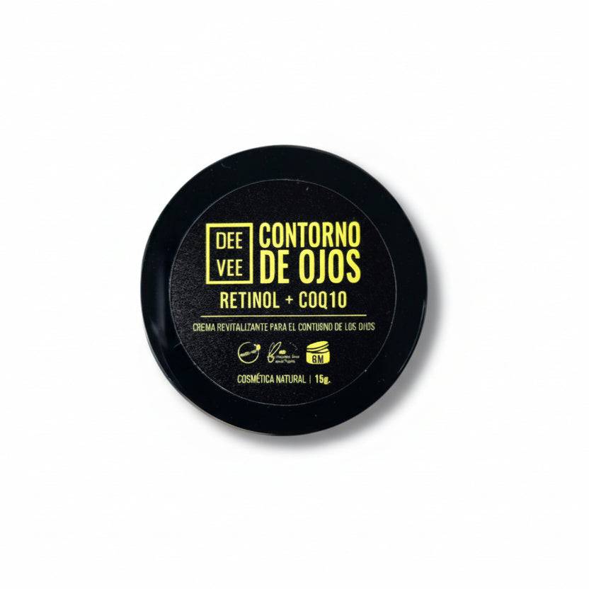 Crema Contorno Ojos - Retinol + Cafeína - 15g