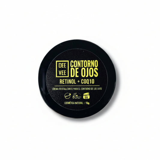 Crema Contorno Ojos - Retinol + Cafeína - 15g