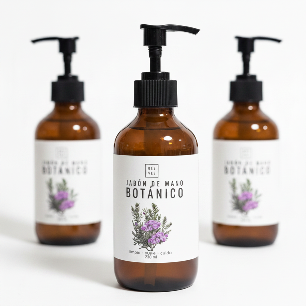 Jabón de Mano Botánico (Sin Sulfatos Agresivos) - 250ml