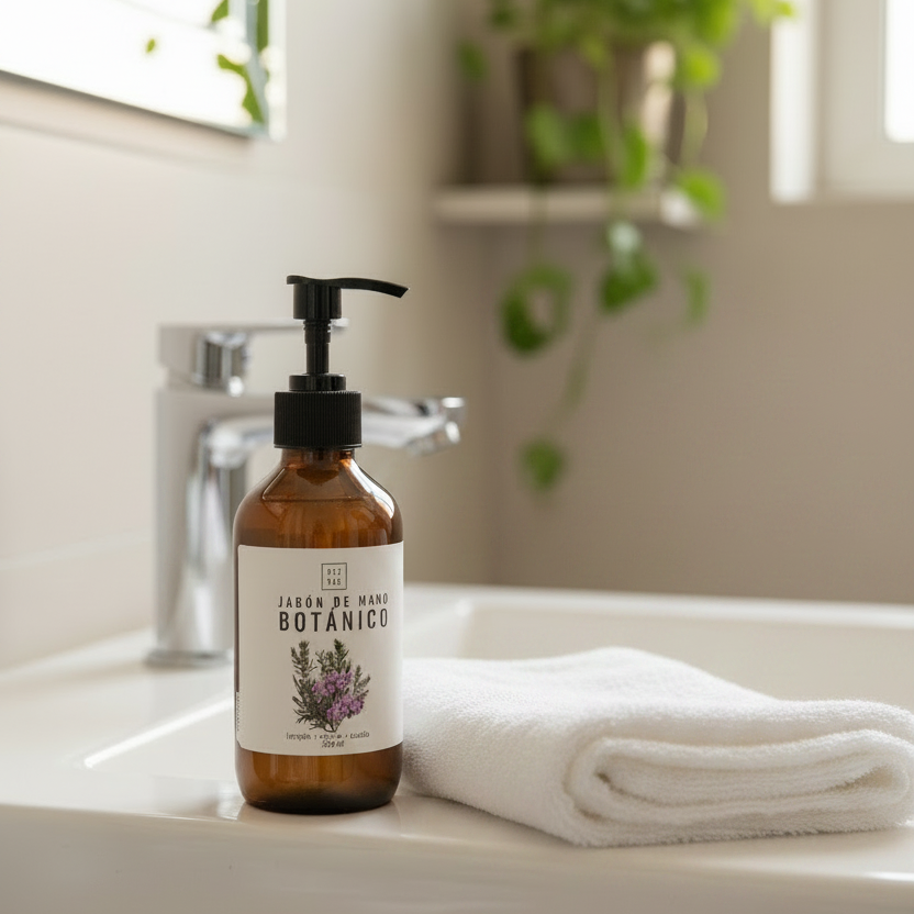 Jabón de Mano Botánico (Sin Sulfatos Agresivos) - 250ml