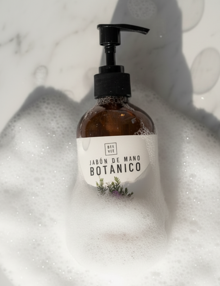 Jabón de Mano Botánico (Sin Sulfatos Agresivos) - 250ml