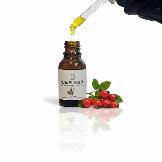 Aceite de Rosa Mosqueta - Puro y Prensado en Frío - 15ml
